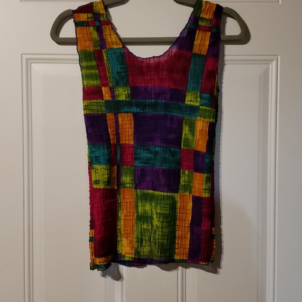 Multi color tank top